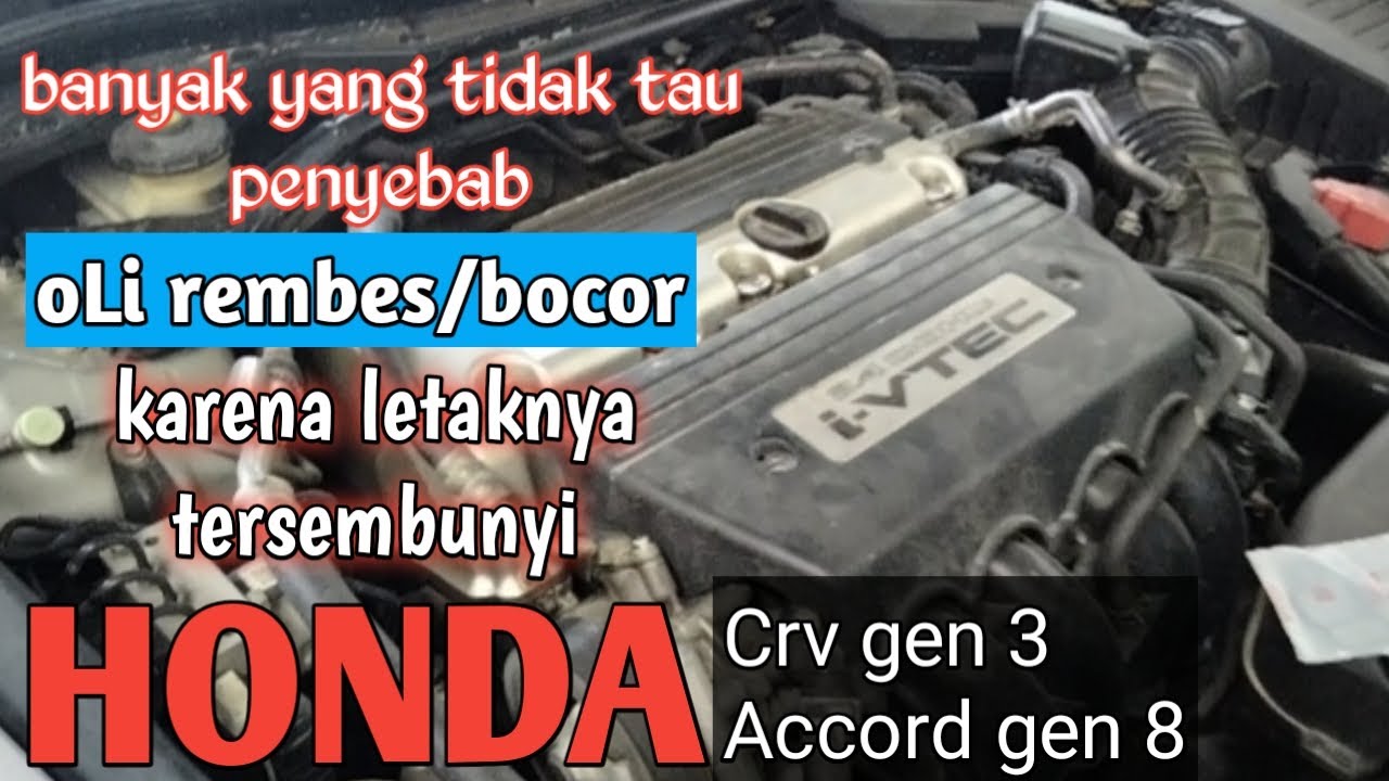 Masalah Honda Crv Gen 3 PinterMekanik