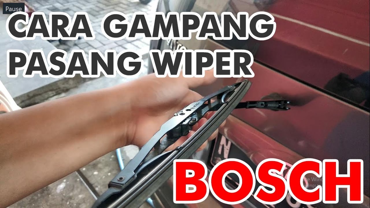 Cara Pasang Wiper Mobil PinterMekanik