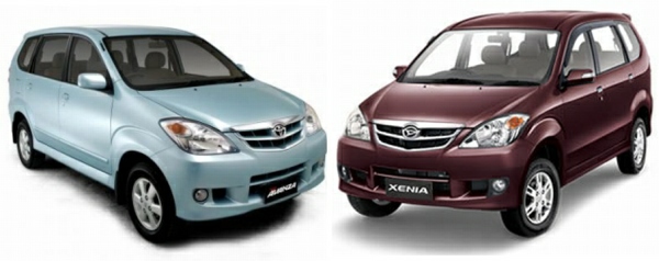 Kenapa Desain Mobil Toyota Dan Daihatsu Sama 