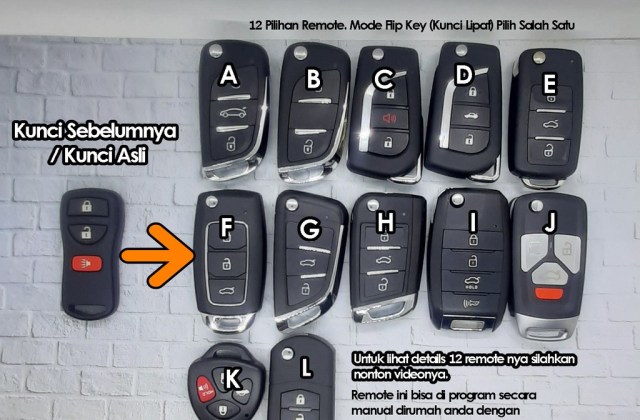 Ganti Baterai Remote Grand Livina - PinterMekanik