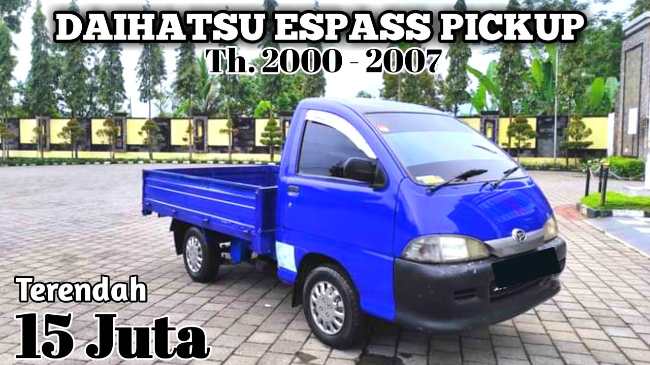 Spesifikasi Daihatsu Espass Pick Up 2004 
