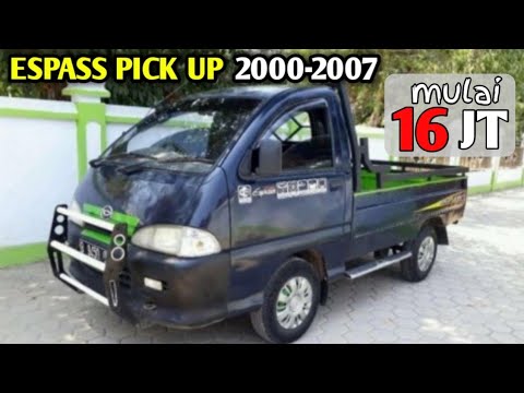Spesifikasi Daihatsu Espass Pick Up 2007 