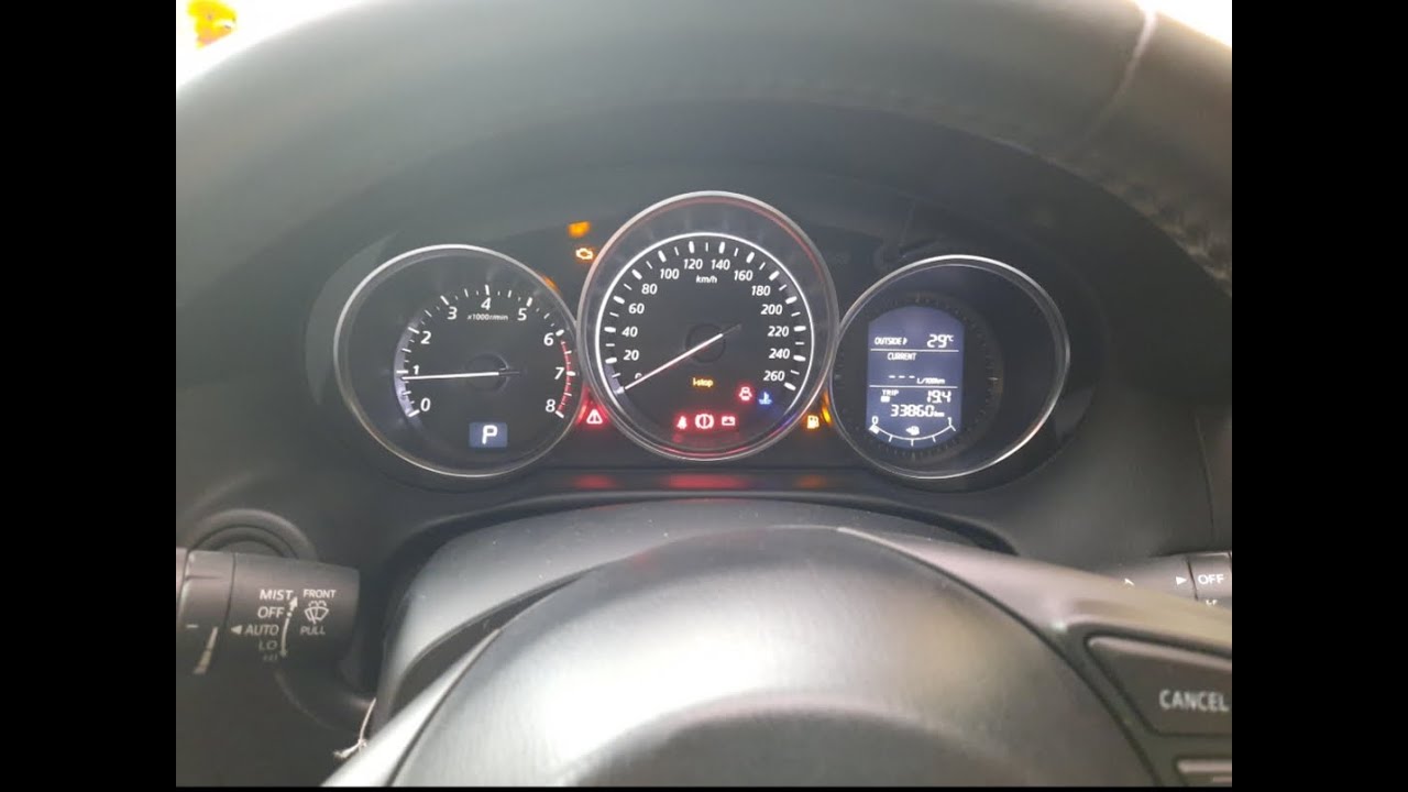 Indikator Mobil Mazda Cx 5
