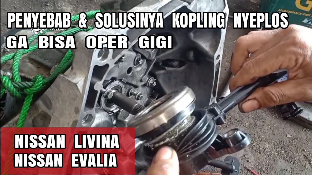 Tutorial lengkap cara ganti kampas kopling dan master kopling Nissan Livina Almera Bayuputramotor YouTube - medium