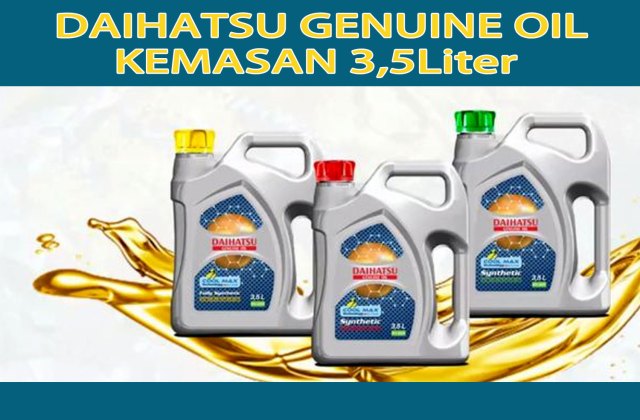 Oli Daihatsu 3 5 Liter 