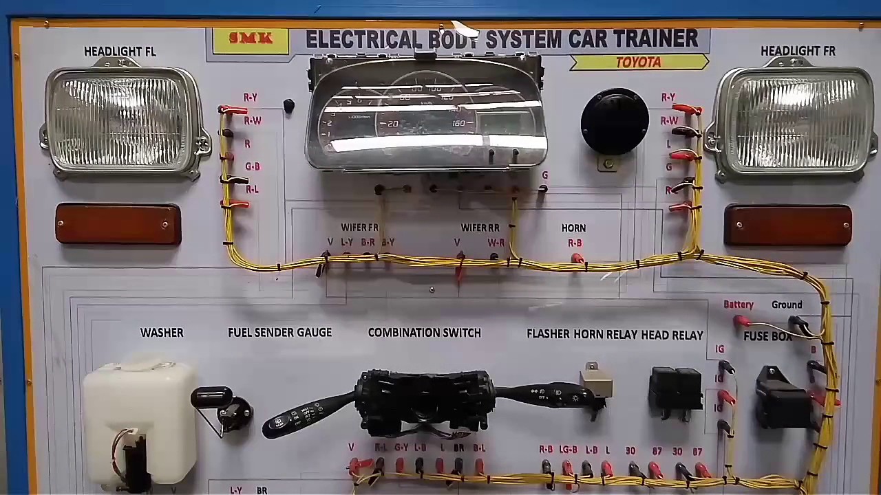 Cara Merangkai Kelistrikan Body Mobil
