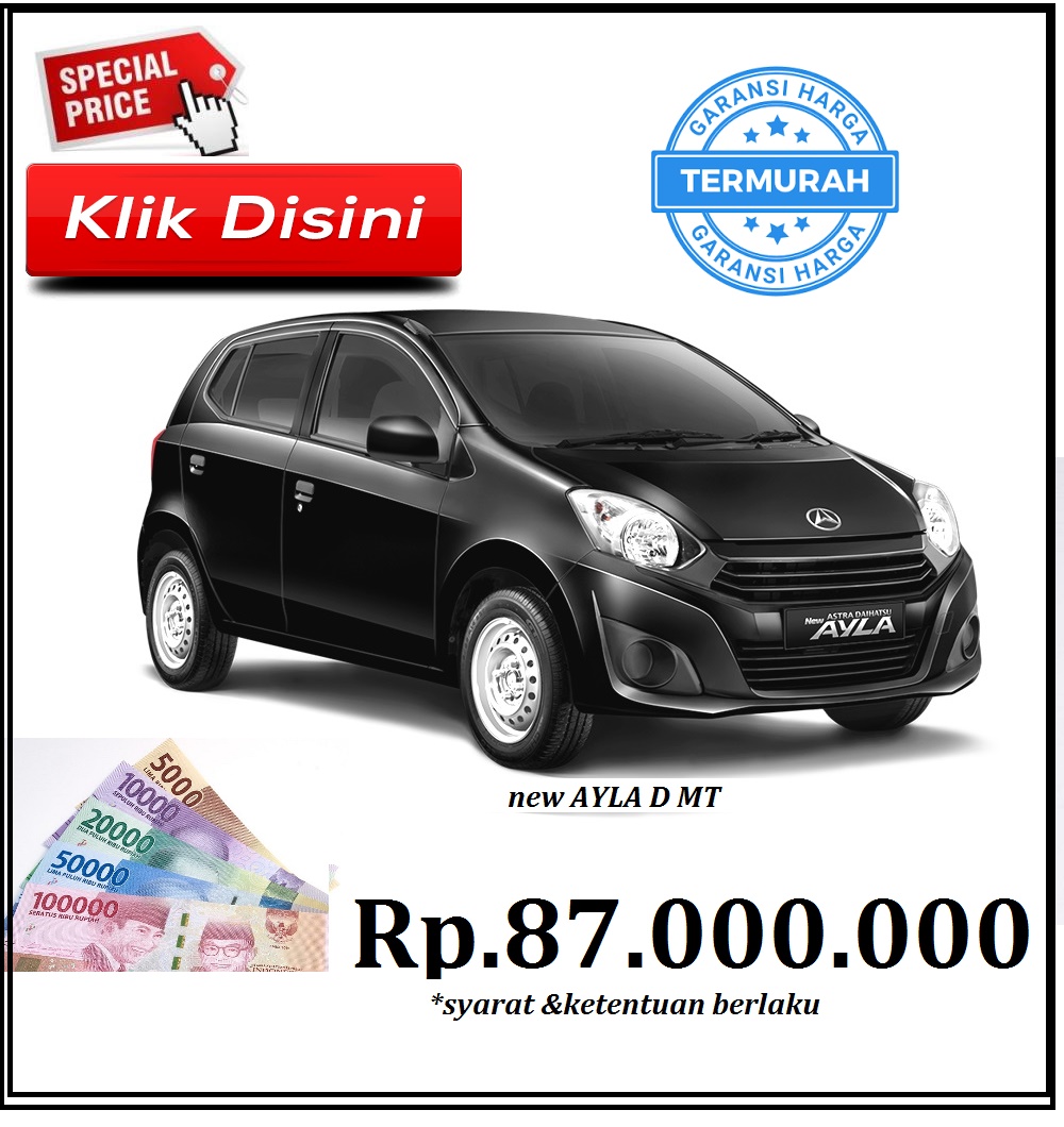 Harga Daihatsu Ayla 2018 Jakarta 