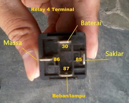 Cara Pasang Relay Lampu Mobil
