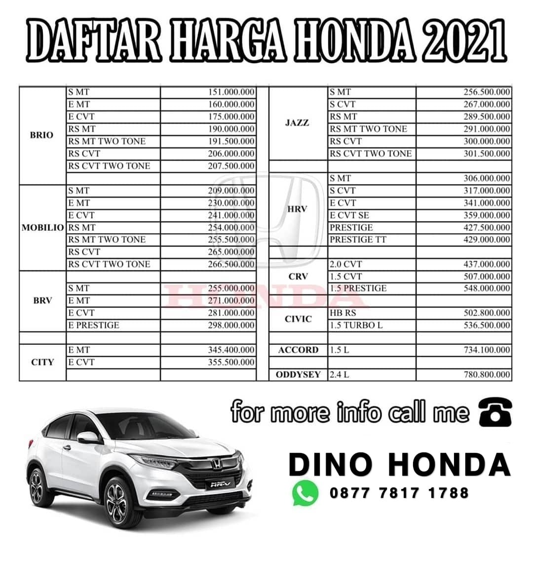 Mobil Honda Yang Murah
