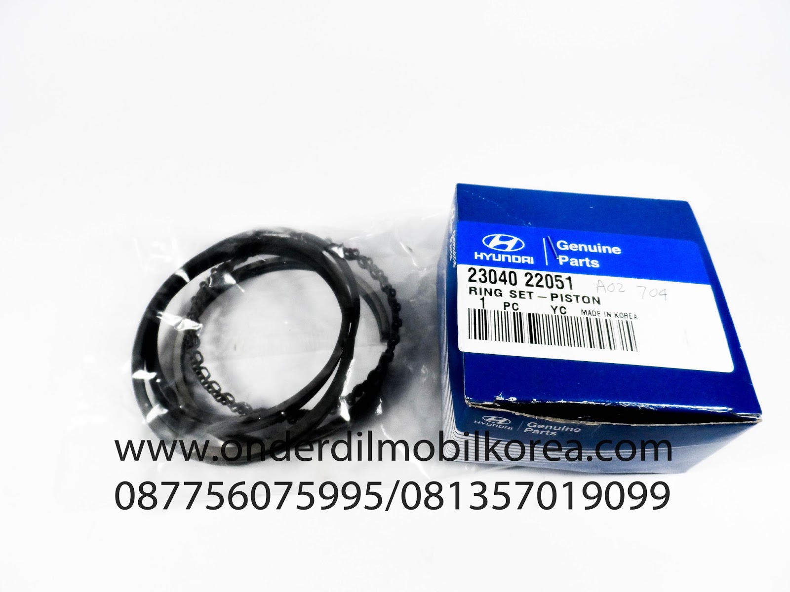 Celah Ring Piston Mobil Bensin
