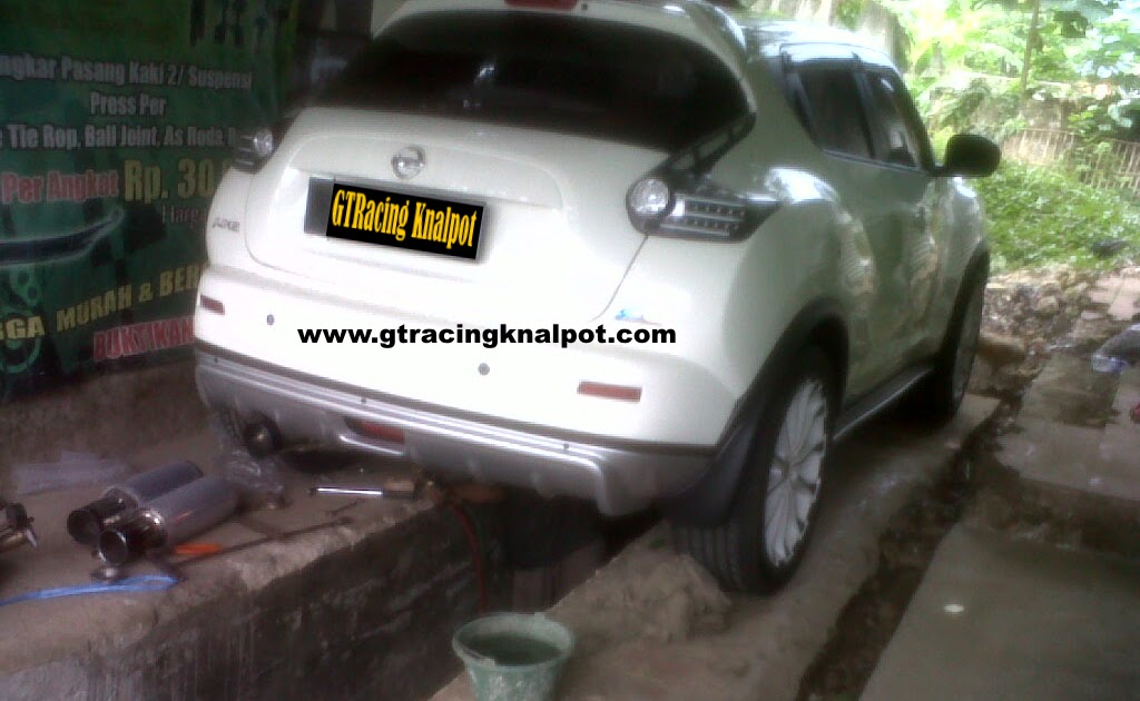 Ganti Knalpot Nissan Juke 