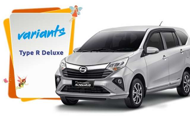 Harga Daihatsu Sigra Tipe R Deluxe 