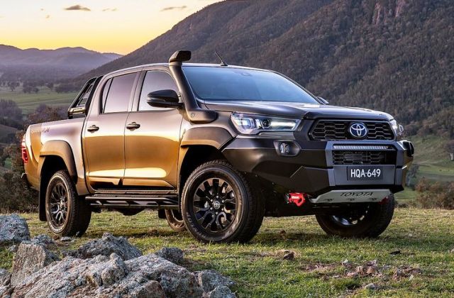 Modifikasi Mobil Hilux 4x4
