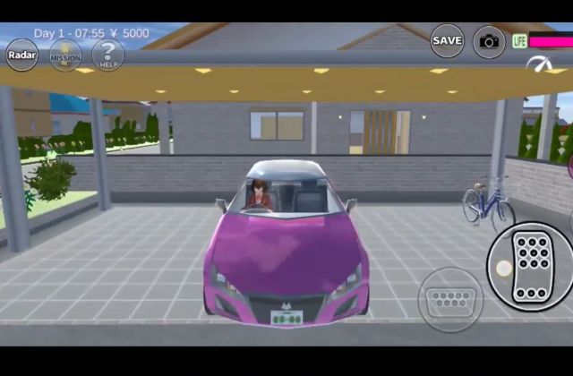 Cara Mobil Baru Di Sakura School Simulator
