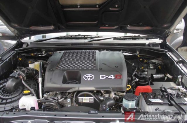 Kapasitas Oli Mesin Fortuner Diesel 2014
