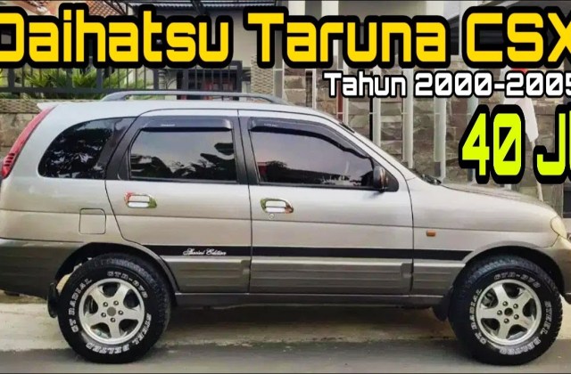 Mesin Daihatsu Taruna Karburator 