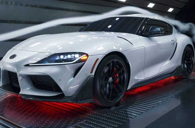 Toyota Supra Warna Biru
