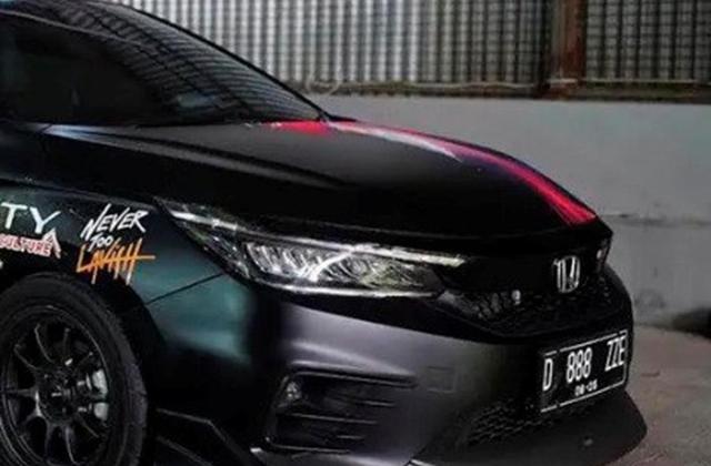 Honda City Hitam Modif 