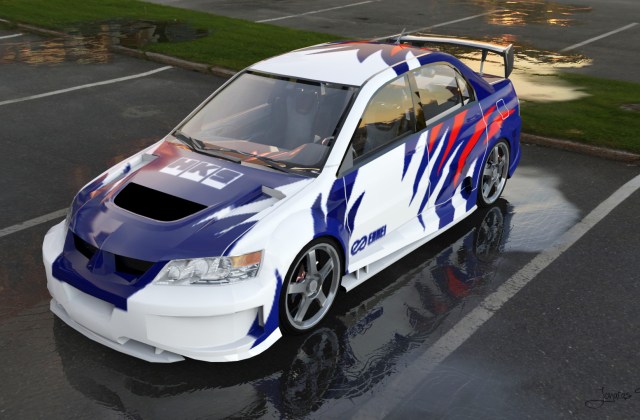 Mitsubishi Evo Full Modif
