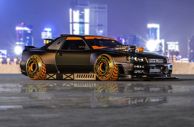 Modif Nissan Skyline R34 
