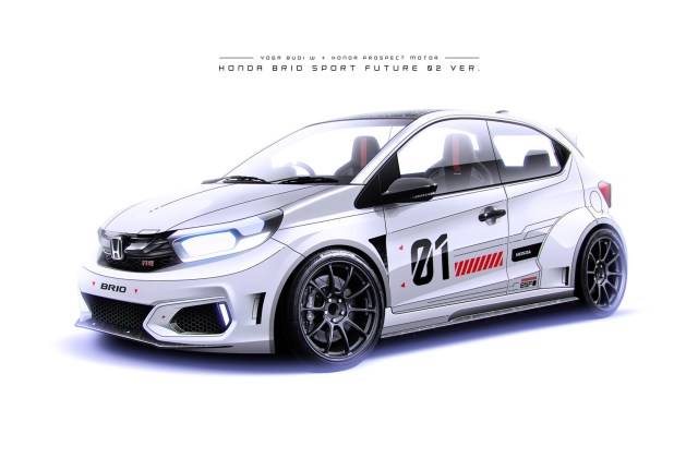 Modif Honda Brio Racing 