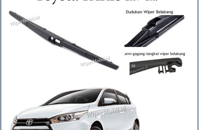 Ukuran Wiper Toyota Yaris
