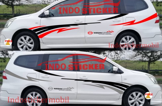 Modif Striping Mobil Grand Livina 