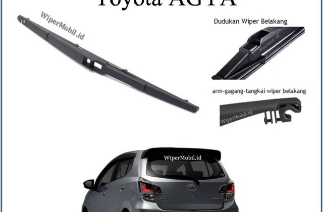 Ukuran Wiper Toyota Agya
