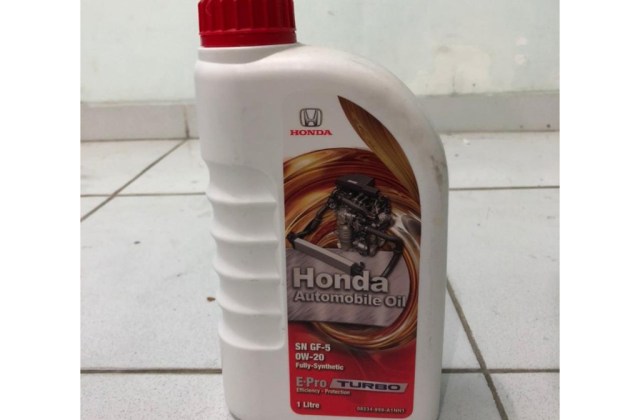 Oli Mesin Honda Civic Turbo 