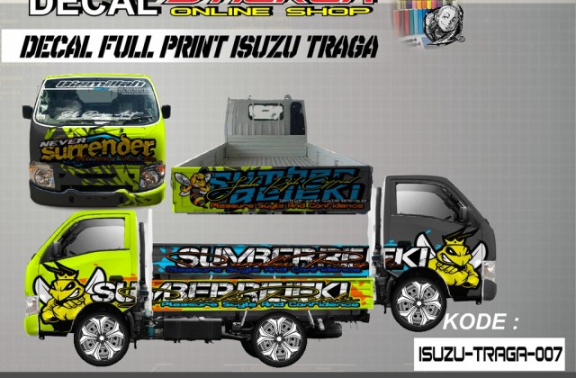 Modifikasi Mobil Isuzu Traga
