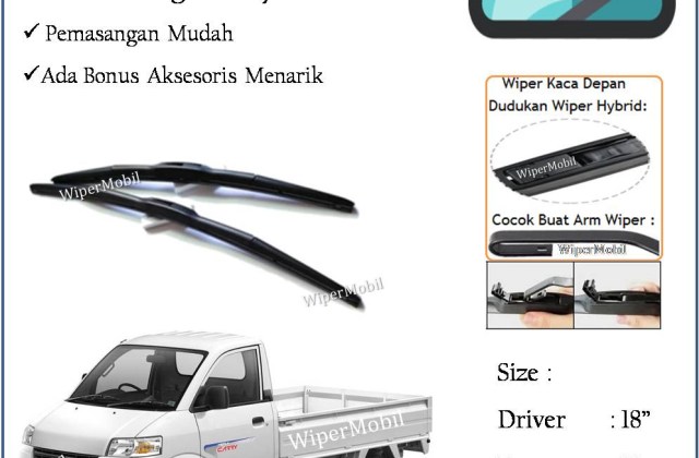 Harga Kaca Depan Suzuki Mega Carry
