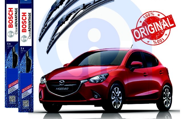 Wiper Mobil Mazda 2
