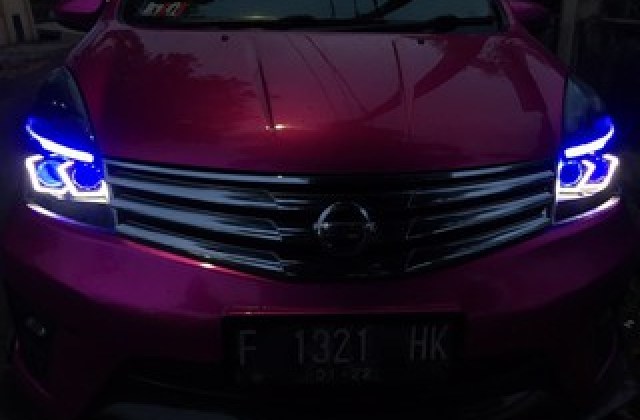 Modif Lampu Grand Livina 