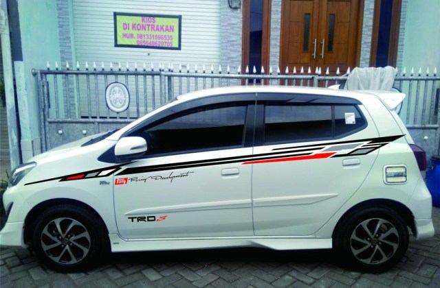 Daihatsu Ayla Modif Keren 