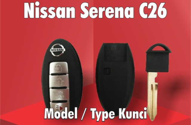 Ganti Baterai Remote Nissan Serena 