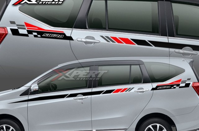 Modifikasi Mobil Sigra Silver
