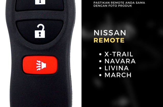 Ganti Baterai Remote Nissan March 