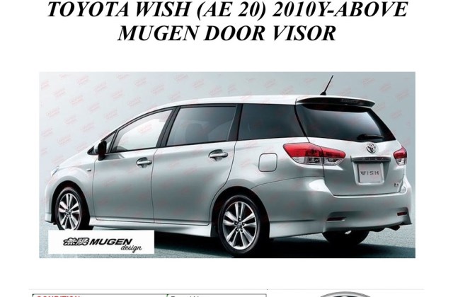Kelebihan Toyota Wish Malaysia
