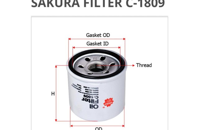 Filter Oli Mazda 2 Sakura
