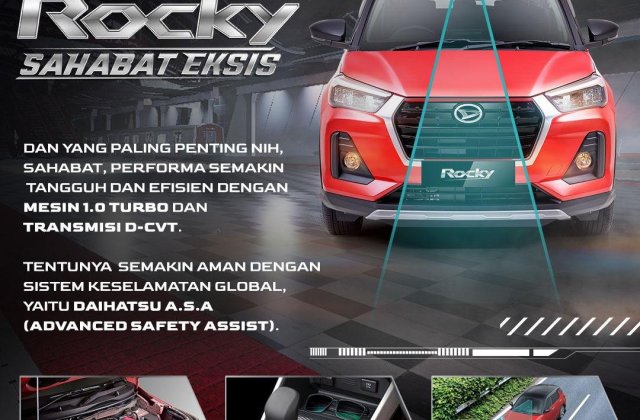 Spesifikasi Mesin Daihatsu Rocky 