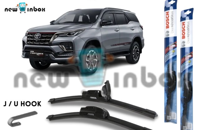 Ukuran Wiper Fortuner 2014
