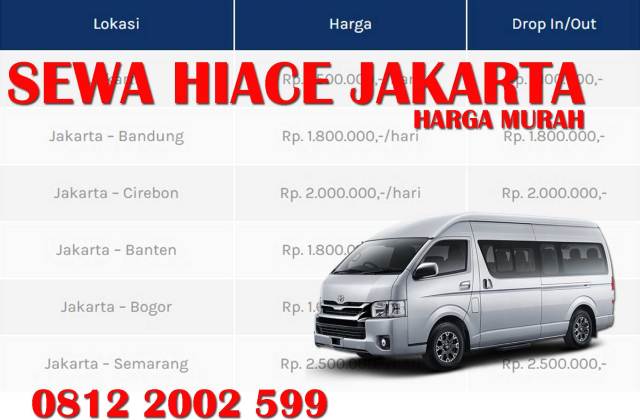 Toyota Hiace Jakarta
