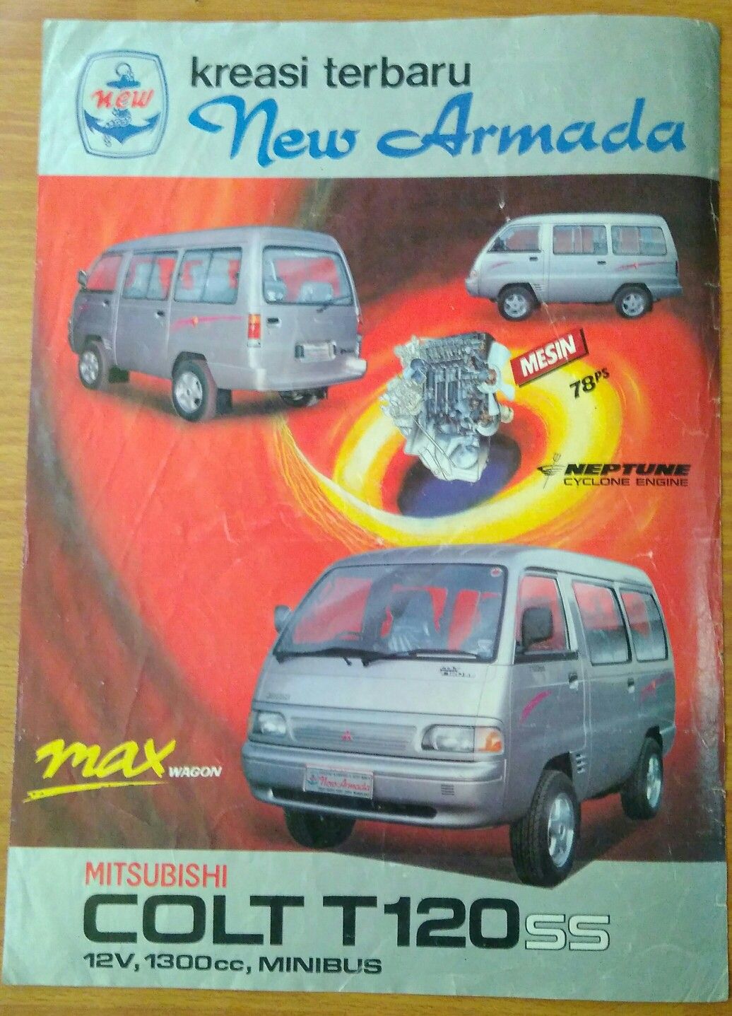 Mesin Mitsubishi Colt T120ss
