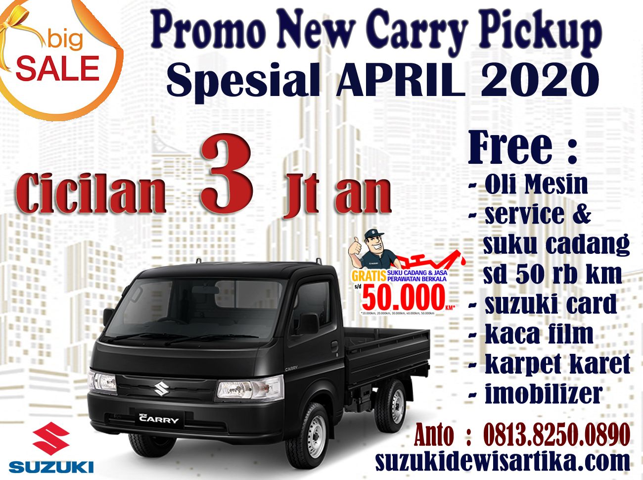 Perawatan Mesin Suzuki Carry
