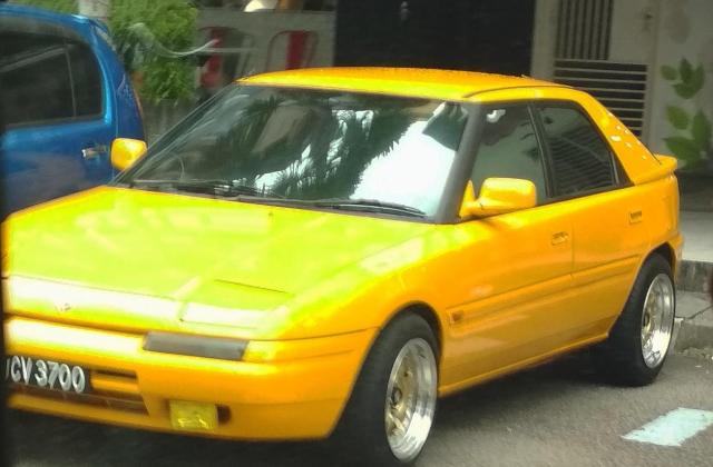 Modifikasi Mazda Astina 1991
