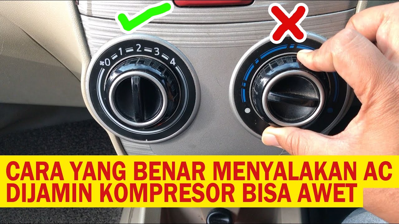 Cara Hidupkan Mobil Manual
