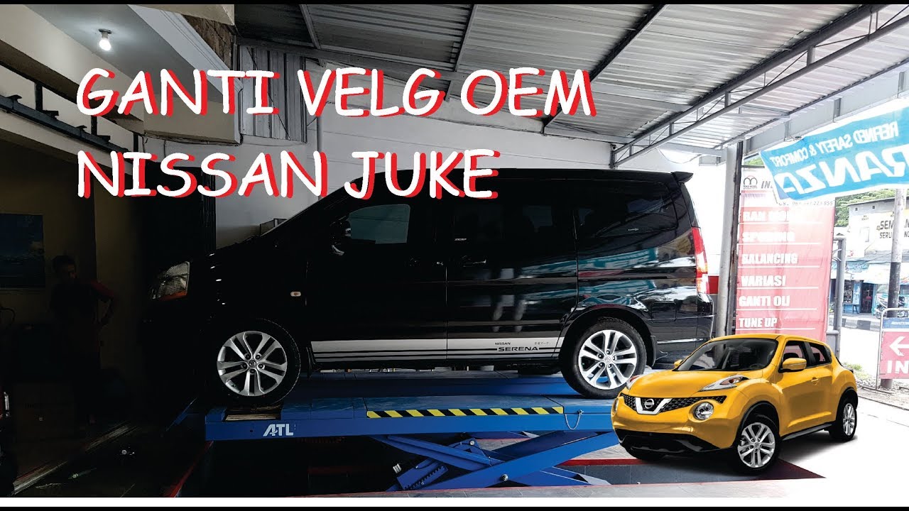 Ganti Velg Nissan Serena 