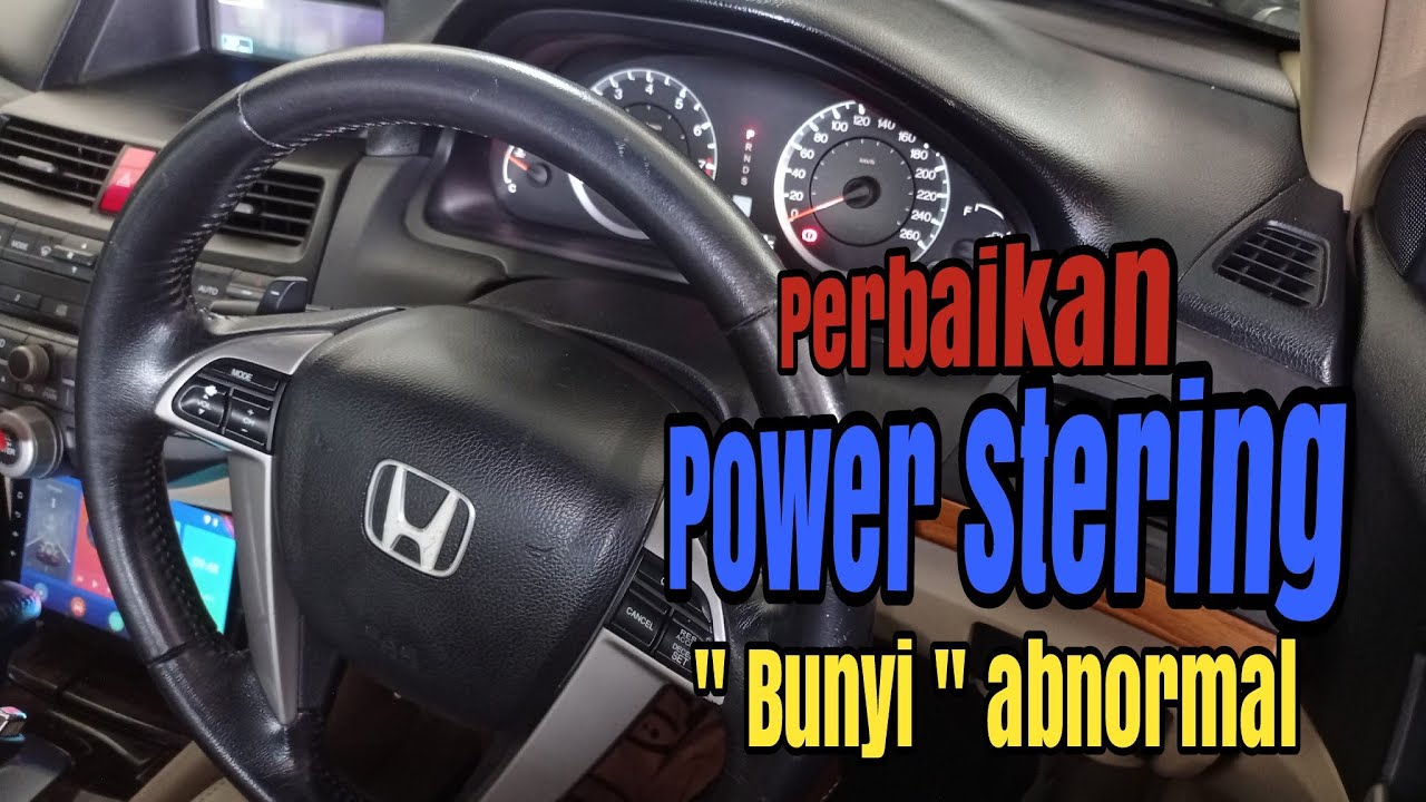 Cara Tukar Minyak Power Steering Honda City 