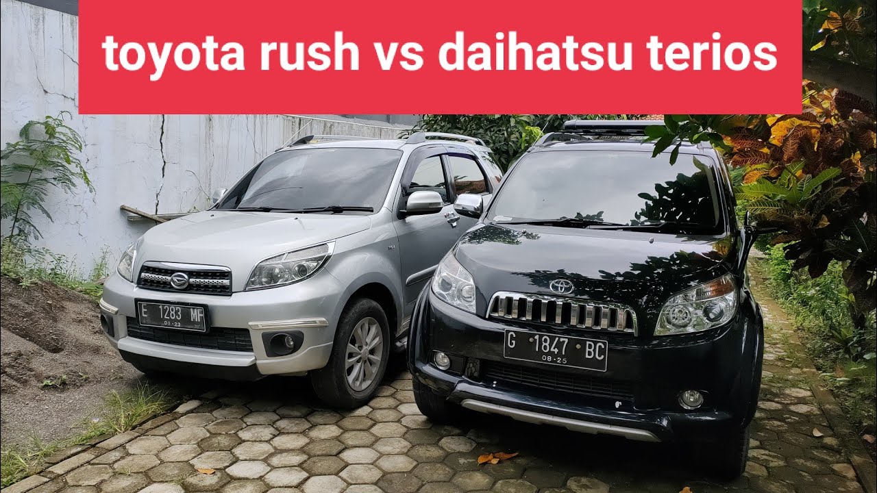 Kelebihan Daihatsu Terios Dibanding Toyota Rush 