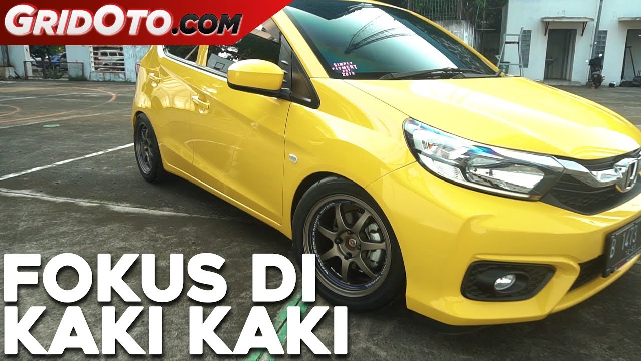 Honda Brio Kuning Modif 